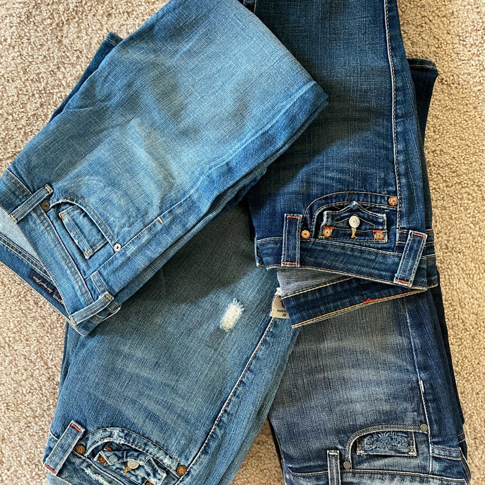 TRUE RELIGION JEAN LOT SIZE 28